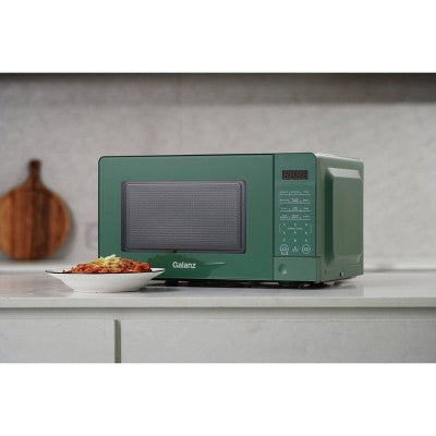 Galanz 0.7 cu ft Microwave Olive Green (LOCAL PICKUP ONLY)