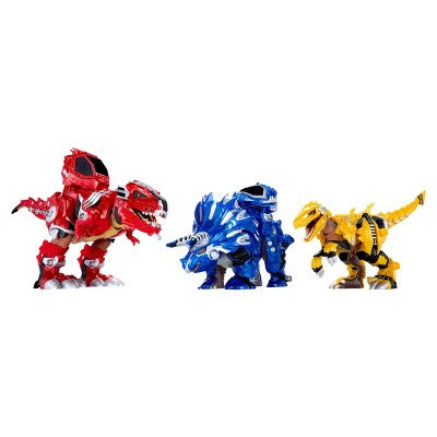 Armorsaurs Armor-Up Dinosaur Ajax Figure with 7 Removable Armor Pieces Tail-Triggered Chomp Pilot Pod Compatible