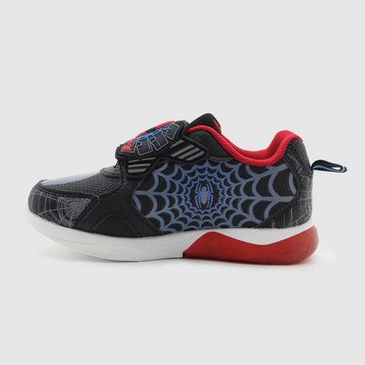 Toddler Boys Disney Spider-Man Athletic Sneakers - Black 1