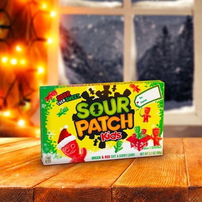 SOUR PATCH KIDS Christmas Theater Box Candy - 3.1oz