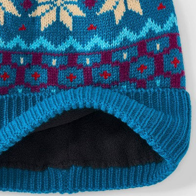 Men's Cable Beanies - Goodfellow & Co Blue One Size Fits Most