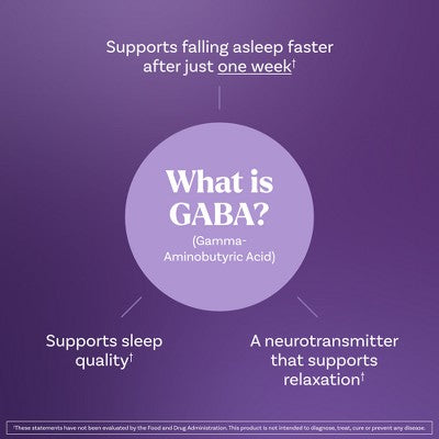 Natrol Sleep & Restore Melatonin Free Gummies for Restorative Sleep with Magnesium, GABA - Cherry - 60ct