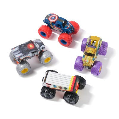 Monster Jam Marvel GLPK War Machine Toy Vehicle - 1:64 Scale