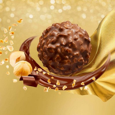 Ferrero Rocher Christmas Chocolate Gift Box - 7oz
