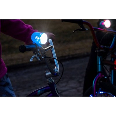 Brightz Ride LED - Star: ABS Bike Lights, Handlebar & Seat Post Mount, 11-Hour Battery