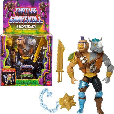 Masters of the Universe x Turtles of Grayskull 2-Bopsteady Action Figure