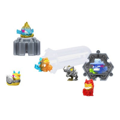 MrBeast Lab Swarms Lab Season 3 Mini Figures: Includes 6 Collectible Figurines & Stickers, No Articulation