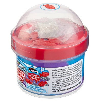 Cra-Z-Slimy Dome Topper 1 Sweet Fish: Slimes & Putties Set, 3.5 Net Weight, 4 Pieces, Creativity Focus