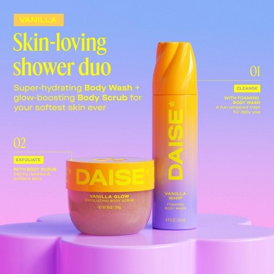 DAISE Vanilla Foaming Body Wash - 8.8oz