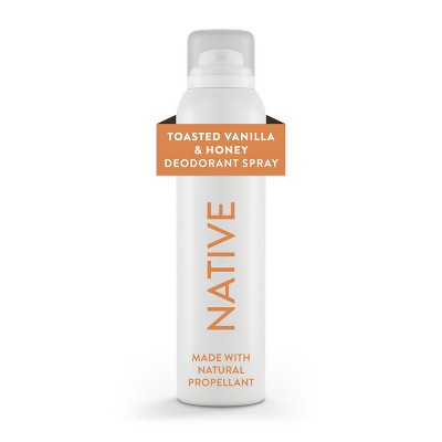Native Limited Edition Fall Getaway Deodorant Spray - Toasted Vanilla & Honey - 3.5 fl oz