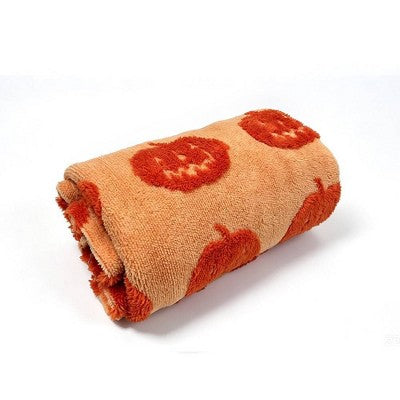 Halloween Plush Throws Pumpkin - Bullseye's Playground
