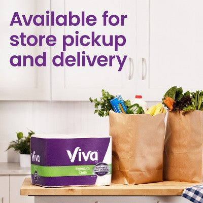 Viva Signature Cloth Choose-A-Sheet Paper Towels - 2 Triple Rolls