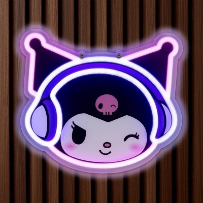 Sanrio Kuromi Neon Wall Light