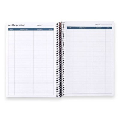 erin condren Budget Journal Classic Striped/Every Little Bit Counts