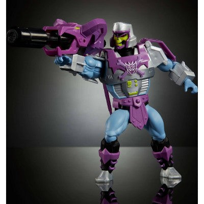 Masters of Universe Origins & Transformers Megatron Armor Skeletor Action Figure, MOTU 5.5" Toy