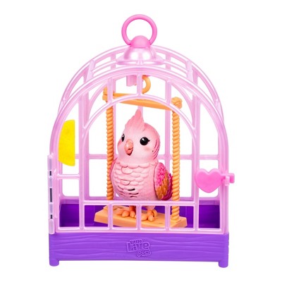 Little Live Pets Rosie Real Bird and Cage: Interactive Singing & Recording Toy