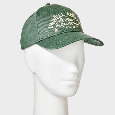 Unwell Baseball Hat - Green