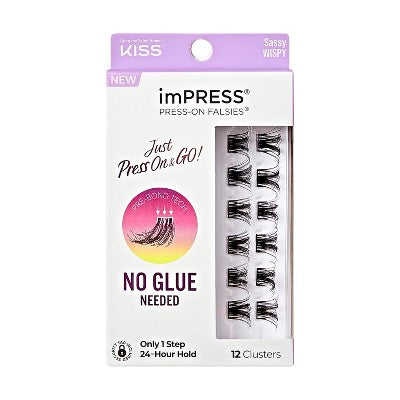 KISS Products imPRESS Press-On False Eyelashes - Single 12