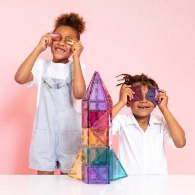 CONNETIX Magnetic Tiles Pastel Classic Pack 56pc