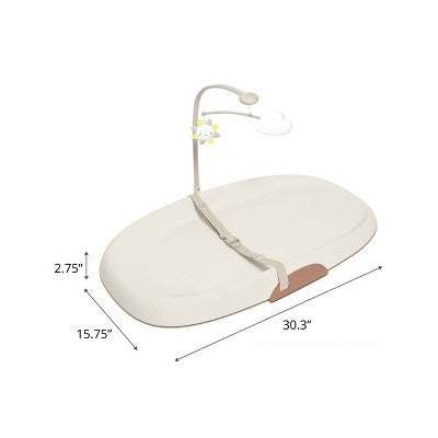 Skip Hop Wipe Clean Baby Changing Pad Nursery Style - Oat: Foam Material, Solid Pattern (LOCAL PICKUP ONLY)
