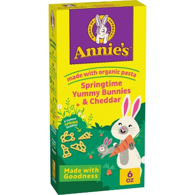 Annie's Organic Springtime Yummy Bunnies Cheddar Mac & Cheese - 6oz