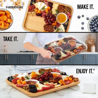 Farberware 11"x14" Build a Board with Tan Handle