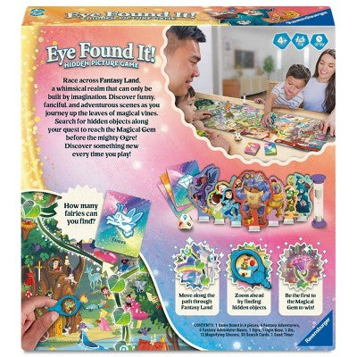Eye Found It! Fantasy Unicorns And Dragons Hidden Picture Board Games Board Games