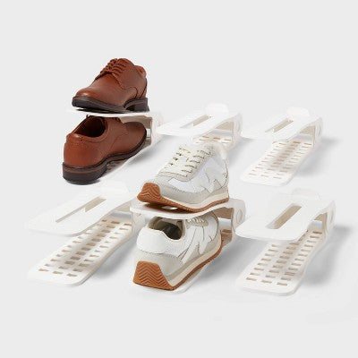 Shoe Space-Saving Slot Organizers 6pk - Brightroom
