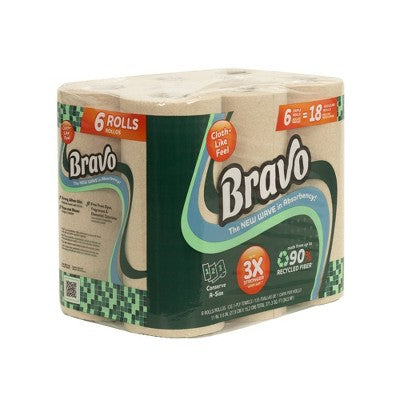 Bravo Paper Towels - 6 Rolls