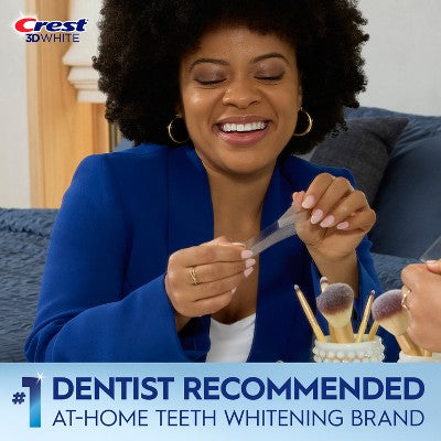 Crest 3D Whitestrips 1-Hour Express At-home Teeth Whitening Kit - 10 Treatments