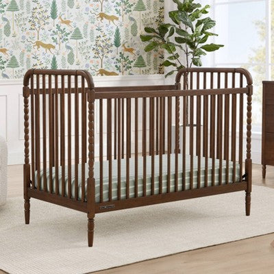 Delta Children Serena 4-in-1 Convertible Crib - Teak Brown (LOCAL PICKUP ONLY)