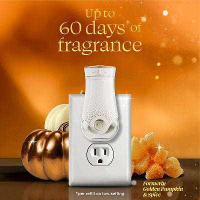 Glade PlugIns Scented Oil Air Freshener - Pumpkin & Ginger - 3.35 fl oz/5ct