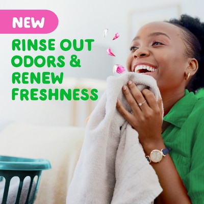 Gain Rinse + Renew Fabric Rinse - Hibiscus Hula - Rinse Out Odors - 48 fl oz