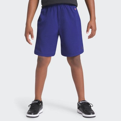 Champion Boys' Stretch Woven Shorts - Dark Blue L