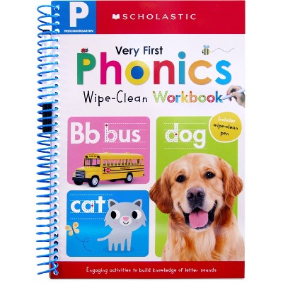Make Believe Ideas Wipe Clean Workbook - PreK First Phonics