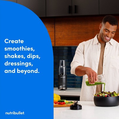 nutribullet Ultra 1200W Personal Blender: NutriBullet Smoothie Maker, Dishwasher-Safe, Pulse Feature, Gray