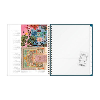 Rhi James for Blue Sky Weekly/Monthly Planner 15 Month Wirebound 7"x9" Clear Multi Cover - Paris