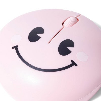 Computer Mouse Smile Light Pink - Bullseye's Playground