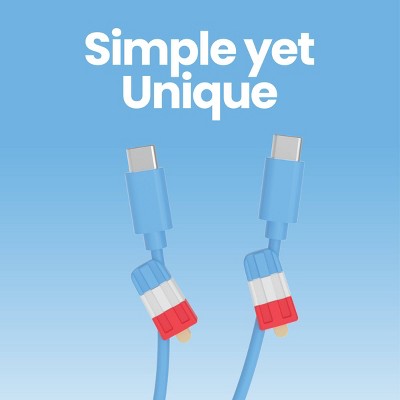 GEMS Figural USB-C Cable - Ice Pop