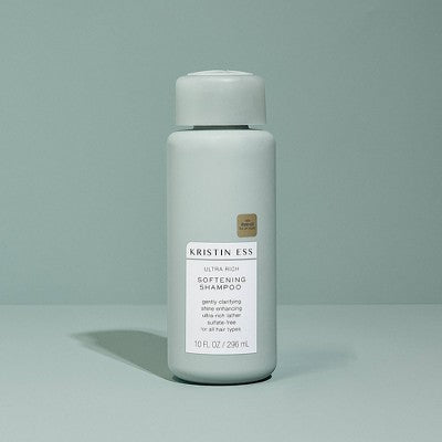 Kristin Ess Softening Sulfate Free Shampoo - Moisturizing, Vegan and Color Safe - 10 fl oz