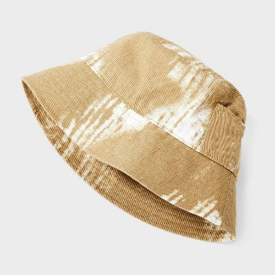 Men's Tie-Dye Bucket Hat - Original Use Tan L/XL