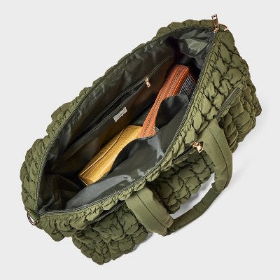 Soft Weekender Bag - A New Day Green