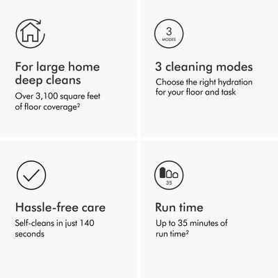 Dyson WashG1 Cordless Wet Cleaner 12" Black/Blue: Cleaning Path Bagless, Battery-Powered, 4 Speeds, Hardwood & Hard Floor, 2-Year Warranty (LOCAL PICKUP ONLY)