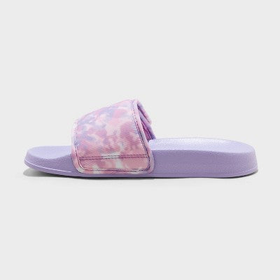 Kids' Kris Sport Slide Sandals - Cat & Jack Purple XL: