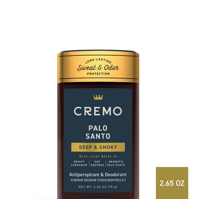 Cremo Solid Antiperspirant Palo Santo - 2.65oz