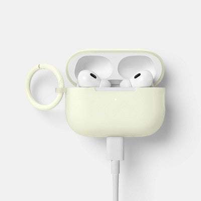 Apple AirPods Pro (1/2 Generation) Translucent Jelly Case - heyday Matcha
