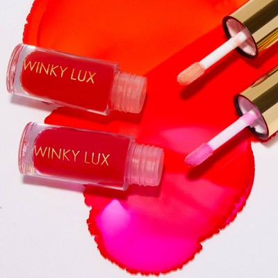 Winky Lux Barely There Tinted Lip Oil - Luscious - 0.12 fl oz