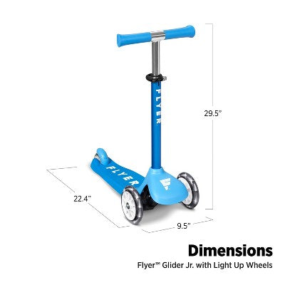 Radio Flyer Glider Jr with Light Up Wheels - Blue (LOCAL PICKUP ONLY)