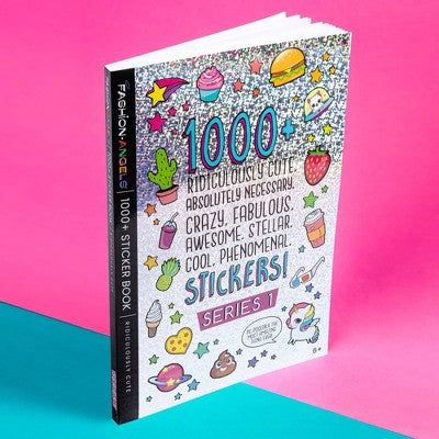 Ridiculously Cute 1000+ Sticker Book 40 Pages - Fashion Angels: Kids & Planner Stickers, Scrapbook Fun, Ages 6+