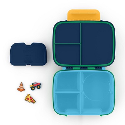 Ello Benni Hot/Cold Food Storage Container with Charms - Green